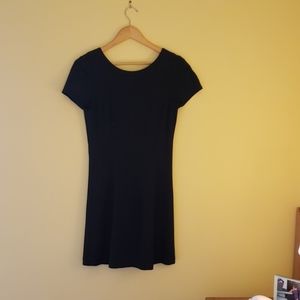 Banana Republic Black Flare dress size 6